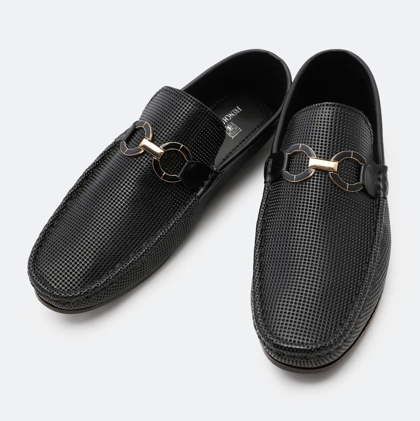 Black Men Casual Mocassins Shoes