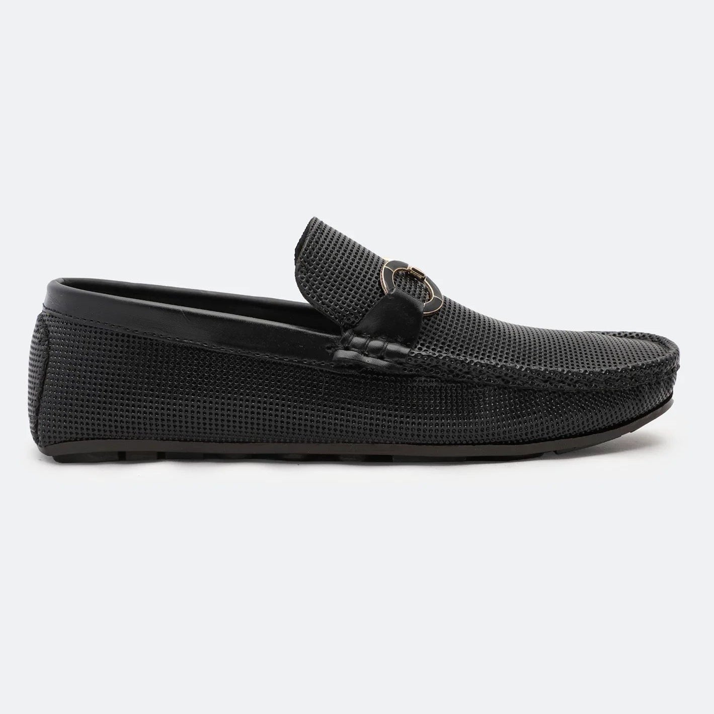 Black Men Casual Mocassins Shoes