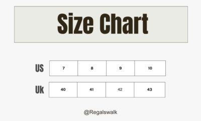 Shoe Size Chart