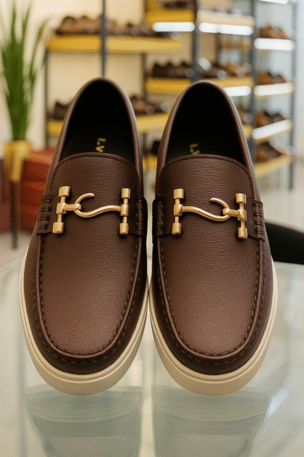 FORMAL BROWN LOAFERS